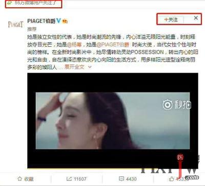 新浪微博粉絲通 美容與口腔行業的精準營銷利器